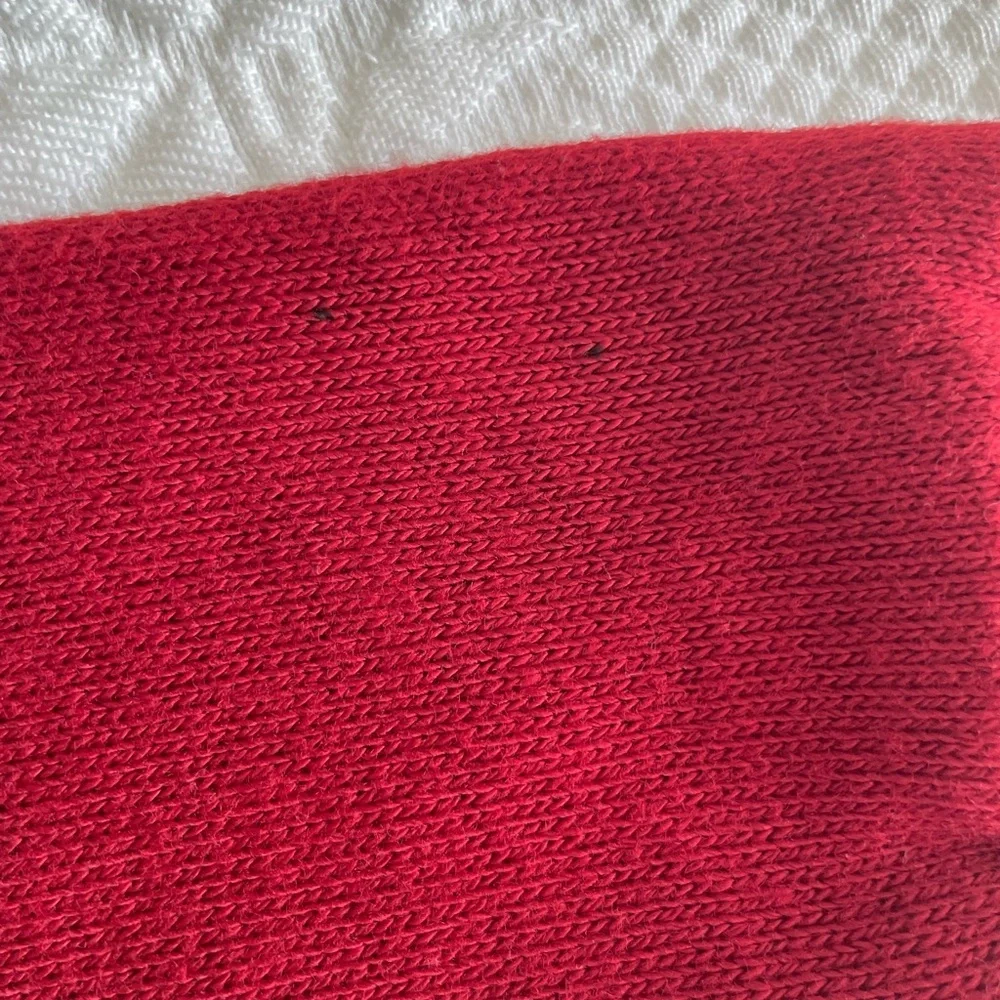 Vtg Alabama Football V-Neck Long Sleeve Sweater Crimson White Roll Tide Artex UA - Picture 11 of 16